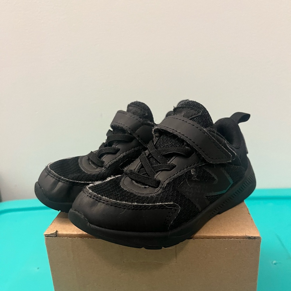 New Balance Kids Black Sneakers